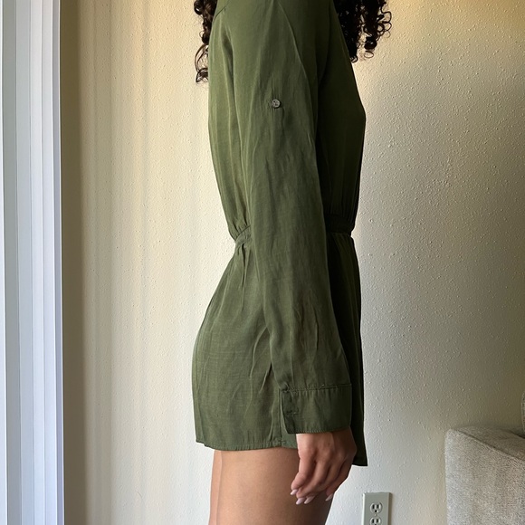 Green Romper - Picture 2 of 4